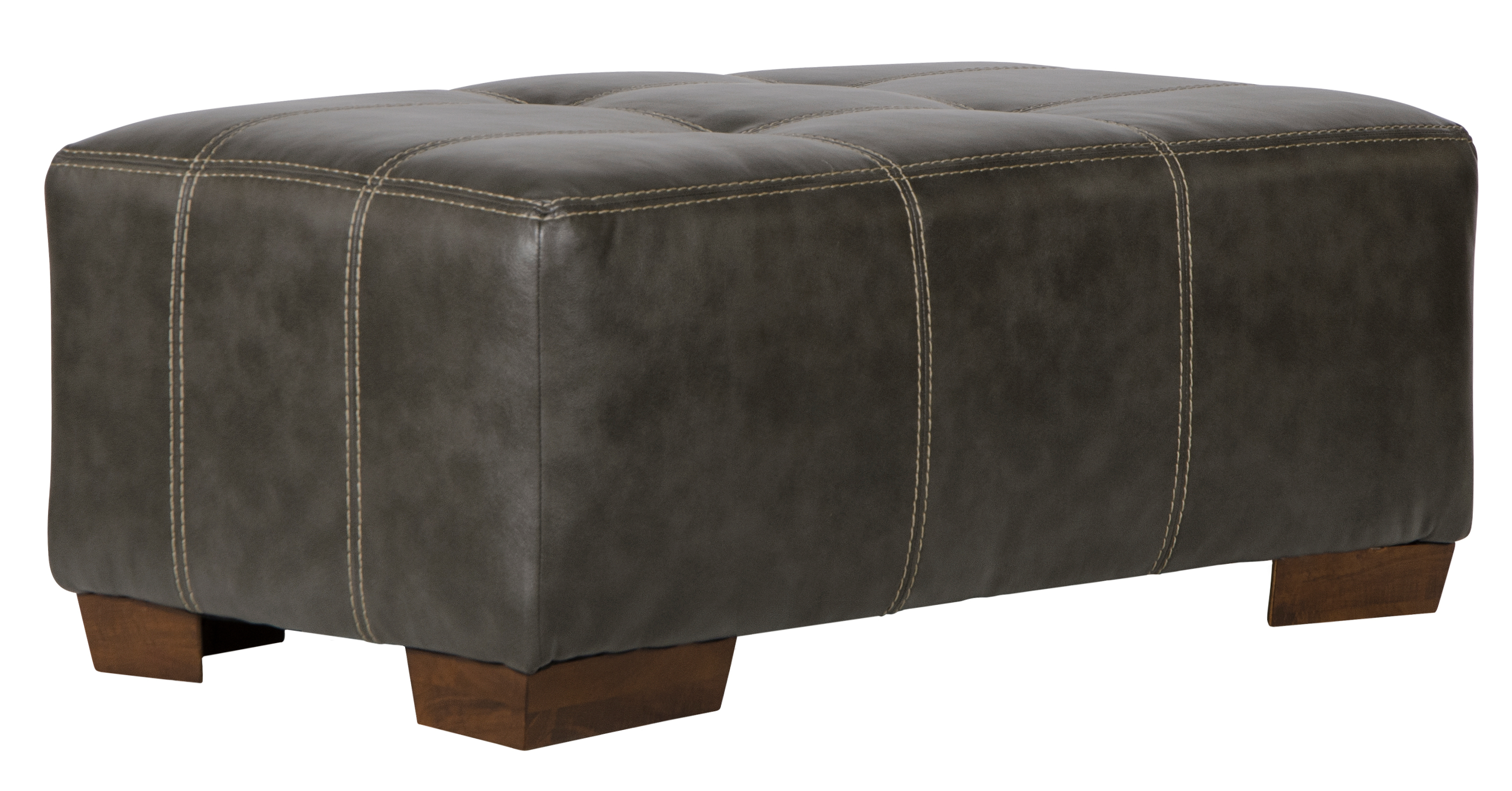Hudson Steel Ottoman | Woodstock Furniture & Mattress Outlet