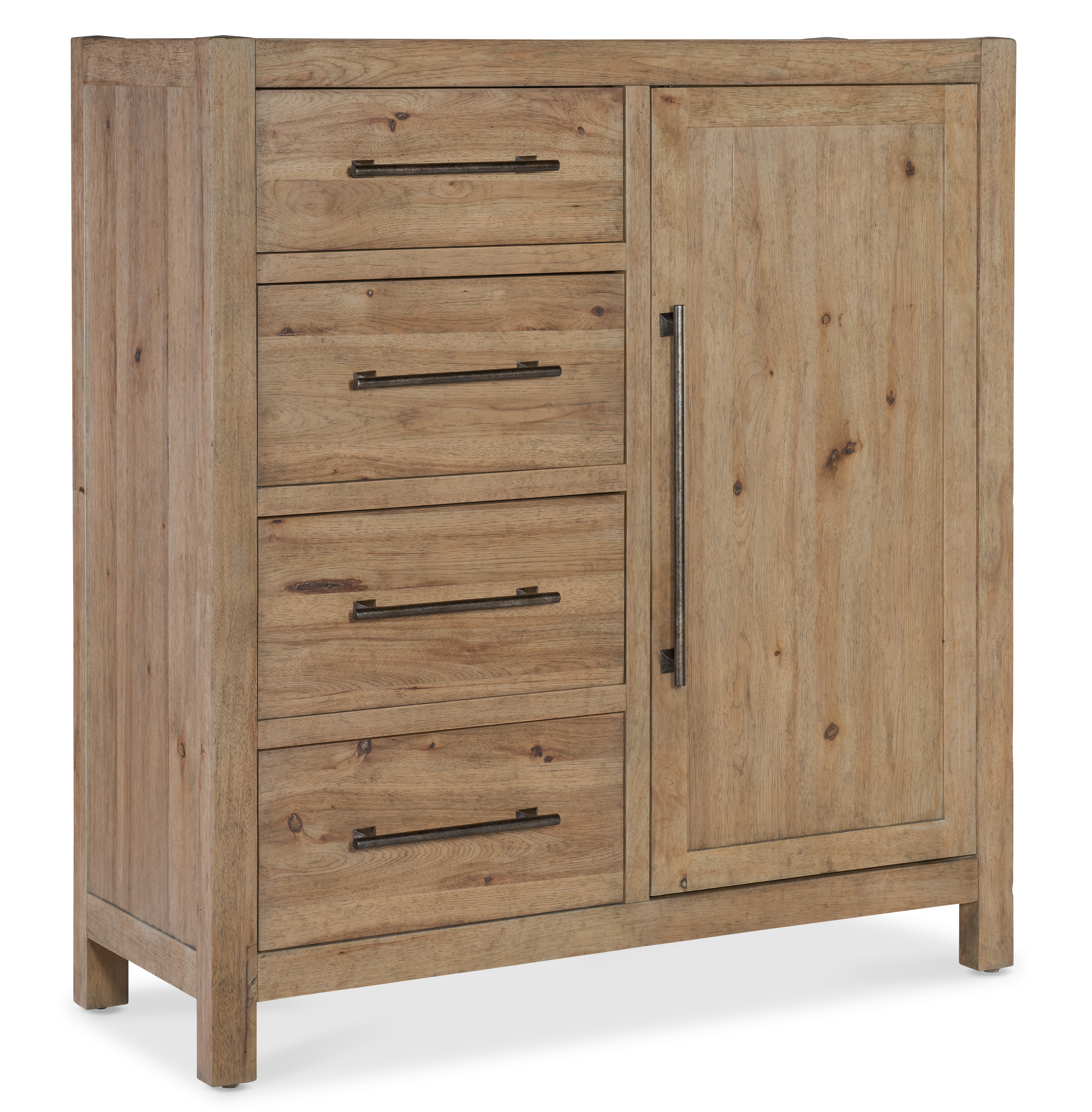 Vineyard Row Sonoma Brown 4 Drawer Door Chest | Woodstock