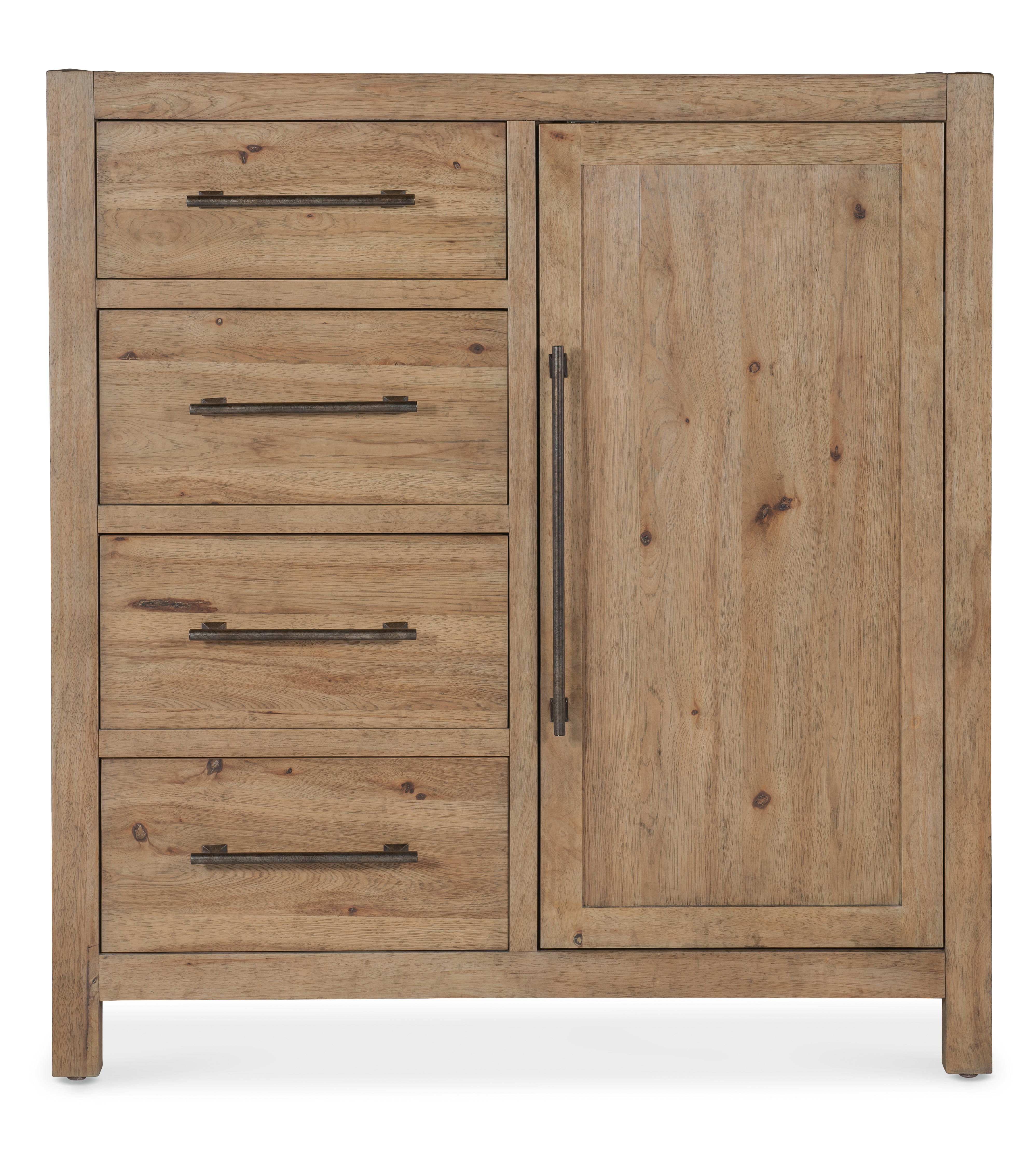Vineyard Row Sonoma Brown 4 Drawer Door Chest | Woodstock
