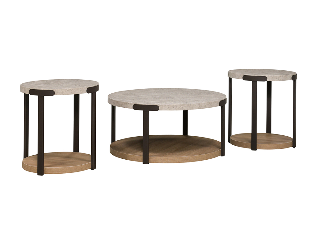 Darthurst 3 Piece Occasional Table Set | Woodstock Furniture