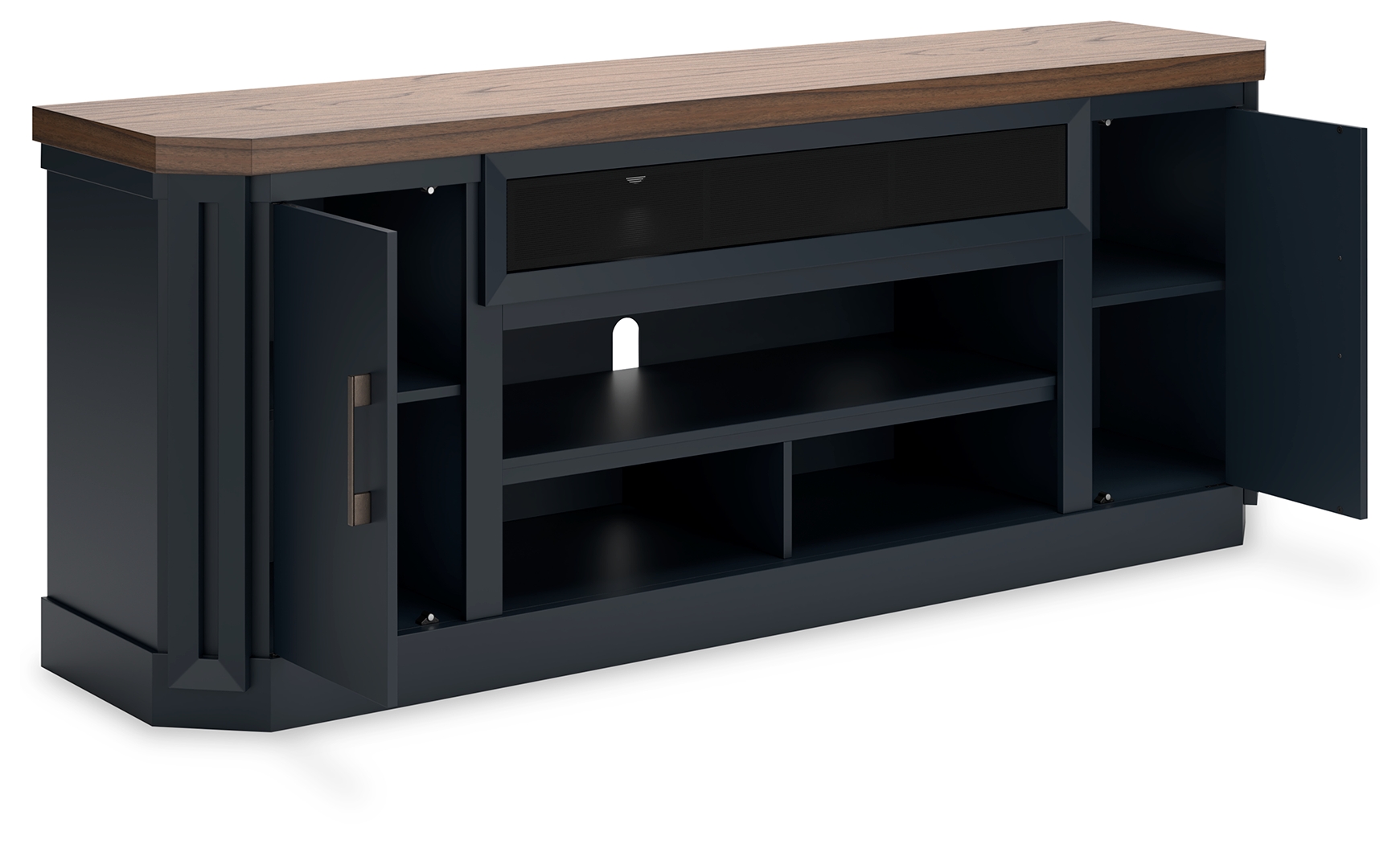 Landocken 83 Tv Stand Fireplace Option | Woodstock Furniture