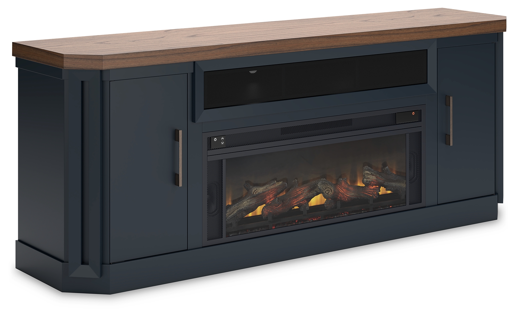 Landocken 83 Tv Stand Fireplace Option | Woodstock Furniture