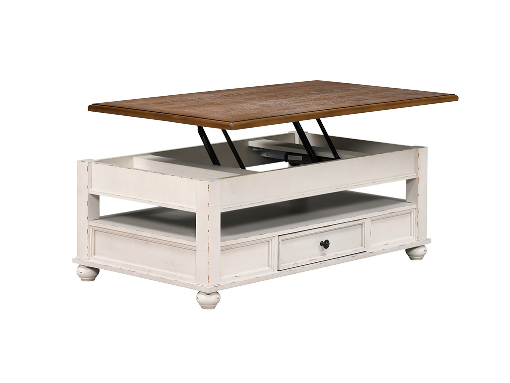 Realyn Lift Top Cocktail Table | Woodstock Furniture & Mattress Outlet