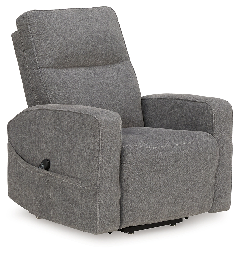 Starganza Gray Lift Power Recliner | Woodstock Furniture