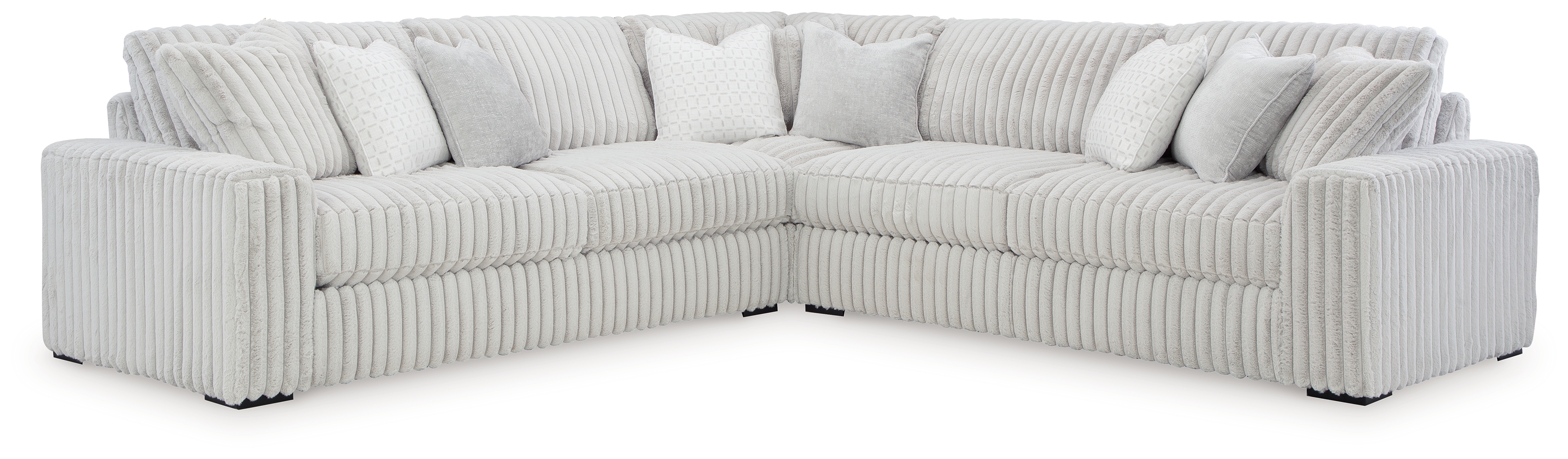 Stupendous Alloy 3 Piece Sectional | Woodstock Furniture