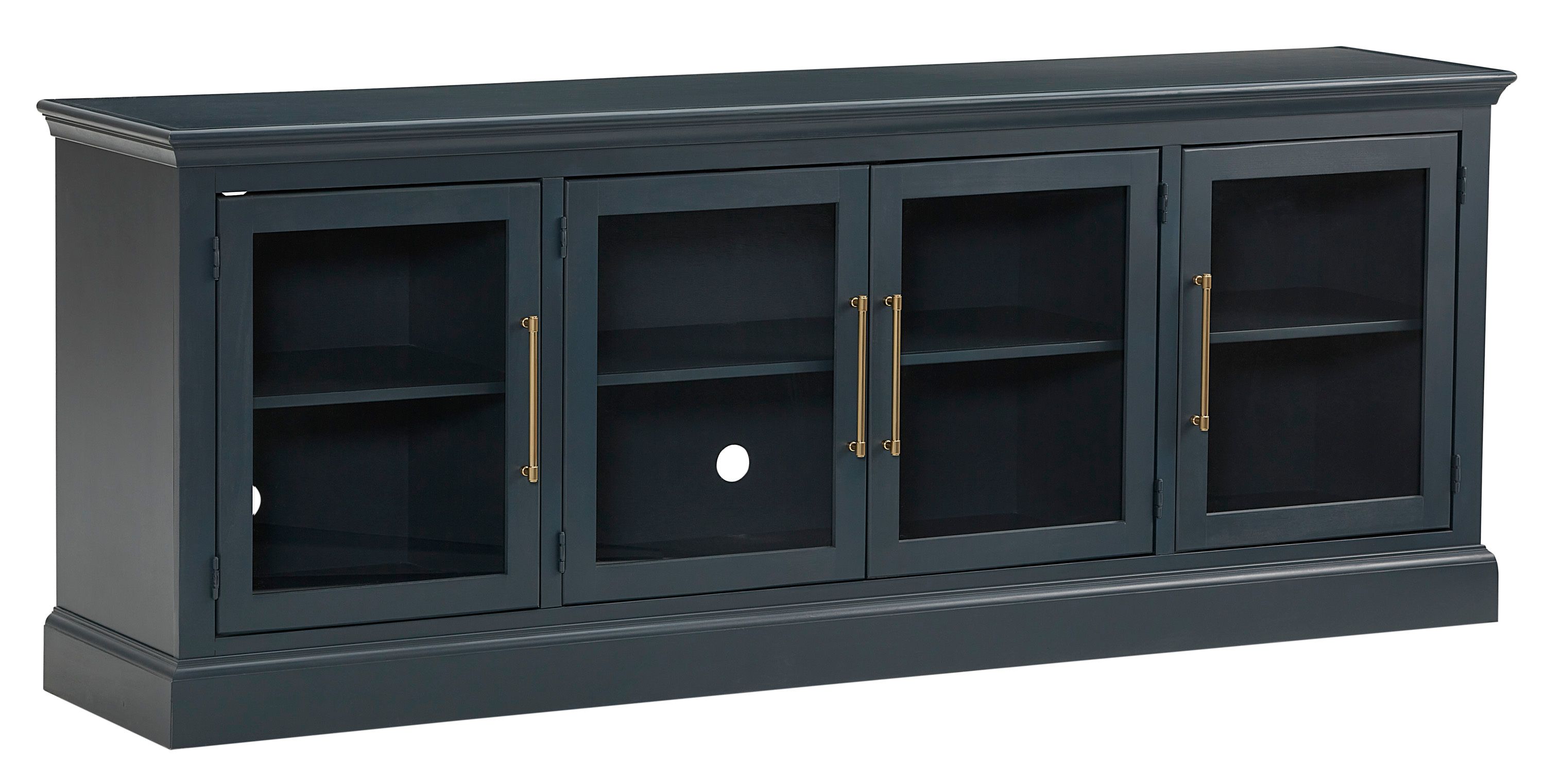 Byron Malta Blue 84 Tv Console | Woodstock Furniture & Mattress Outlet