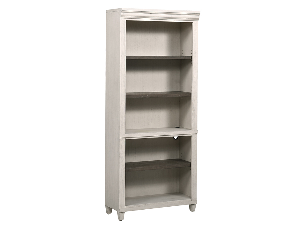 Caraway Aged Ivory Door Bookcase | Woodstock Furniture & Mattress