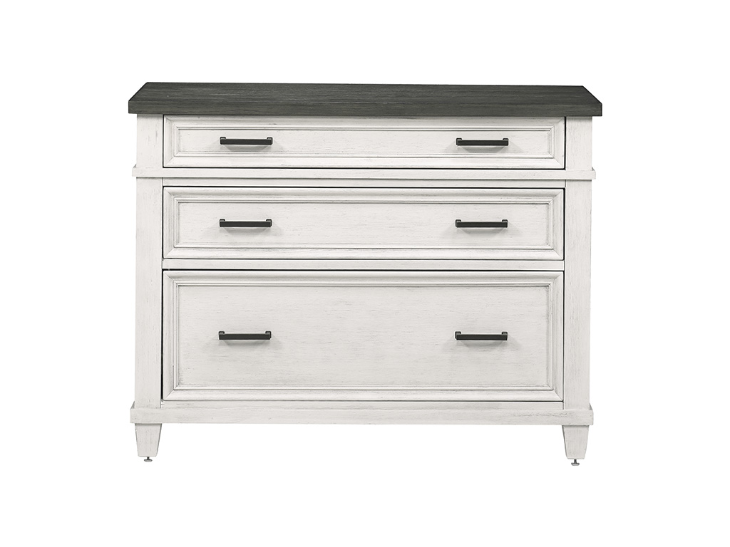 Caraway Aged Ivory Lateral File | Woodstock Furniture & Mattress