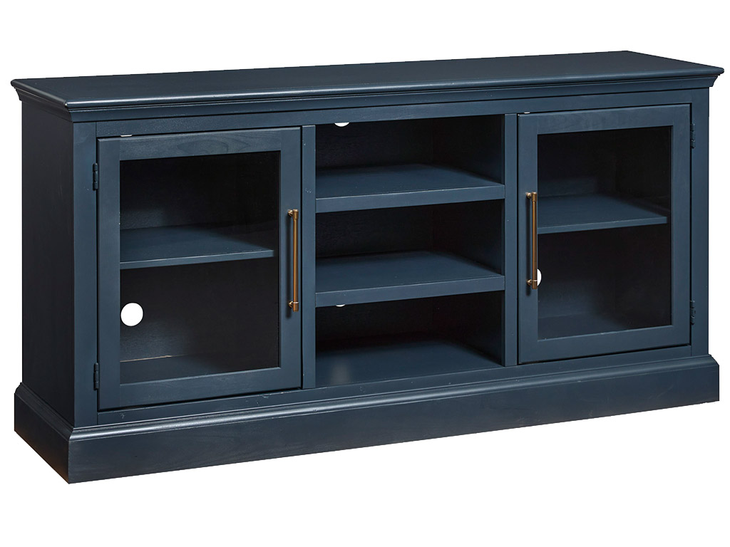 Byron Malta Blue 66 Tv Console | Woodstock Furniture & Mattress Outlet