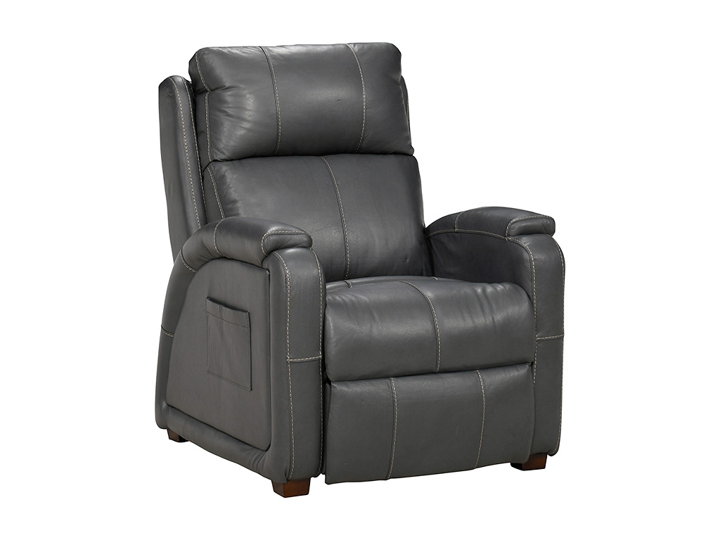 Reliever Gunmetal Italian Leather Zero Gravity Lay Flat Power