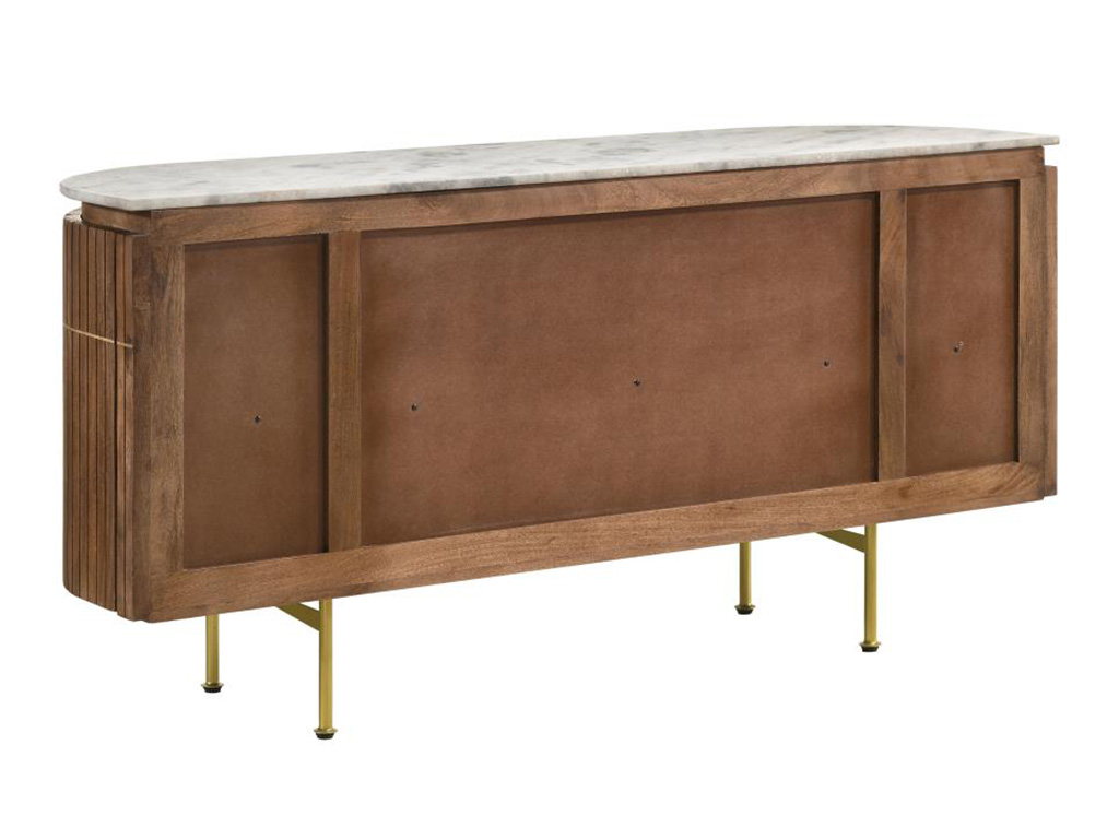 Ortega Marble Top Dining Sideboard Server | Woodstock Furniture