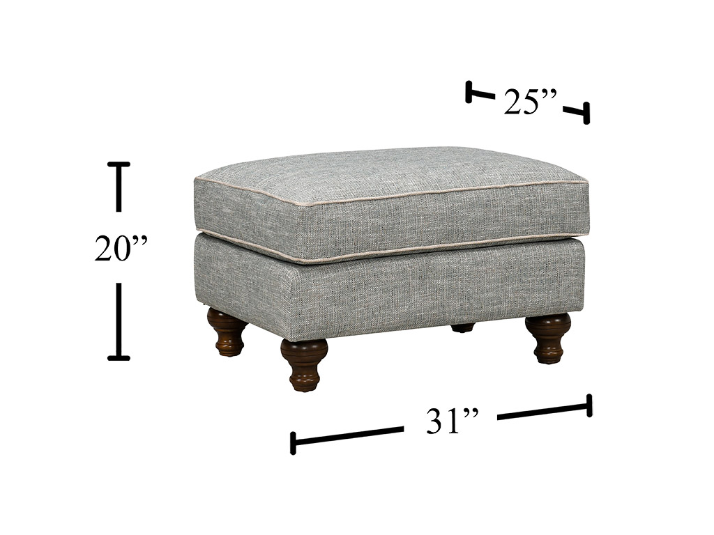 Fargo Ottoman | Woodstock Furniture & Mattress Outlet