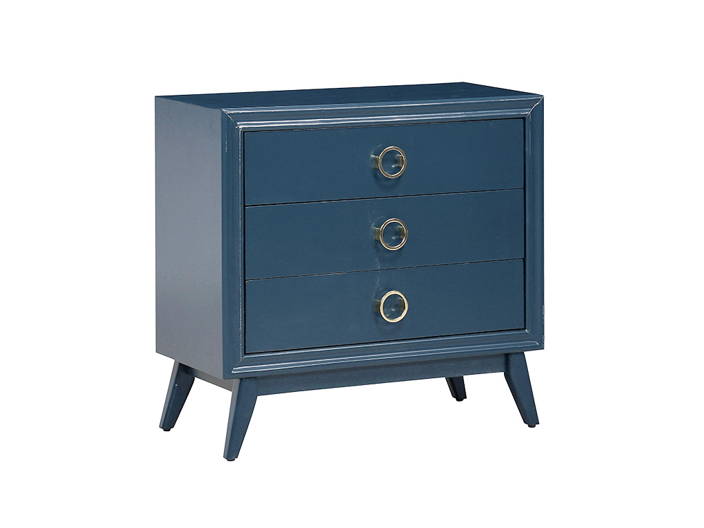 Pomeroy Indigo 3 Drawer Chest | Woodstock Furniture & Mattress Outlet