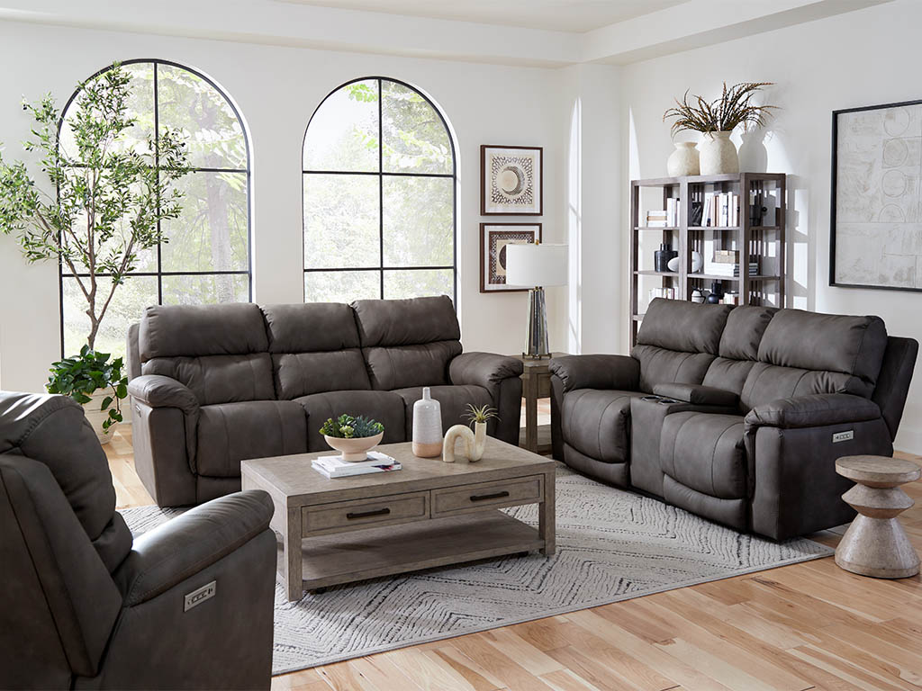 Cosmo Pewter Zero Gravity Triple Power Recliner | Woodstock
