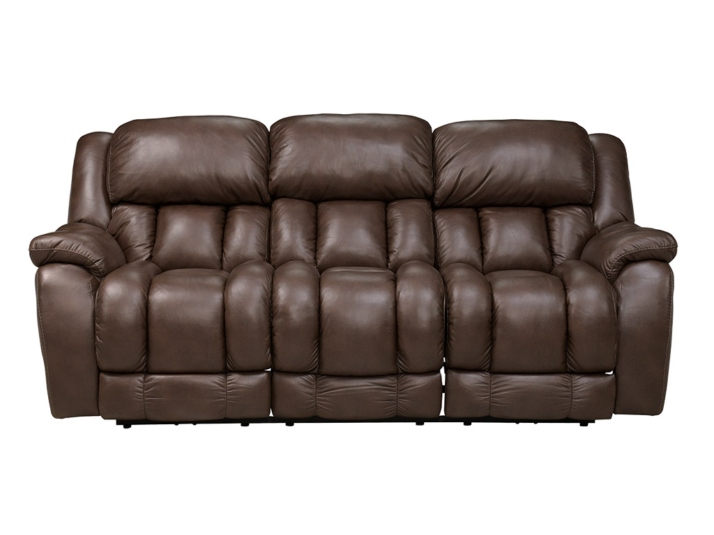 Drifter Mocha Zero Gravity Triple Power Reclining Sofa | Woodstock