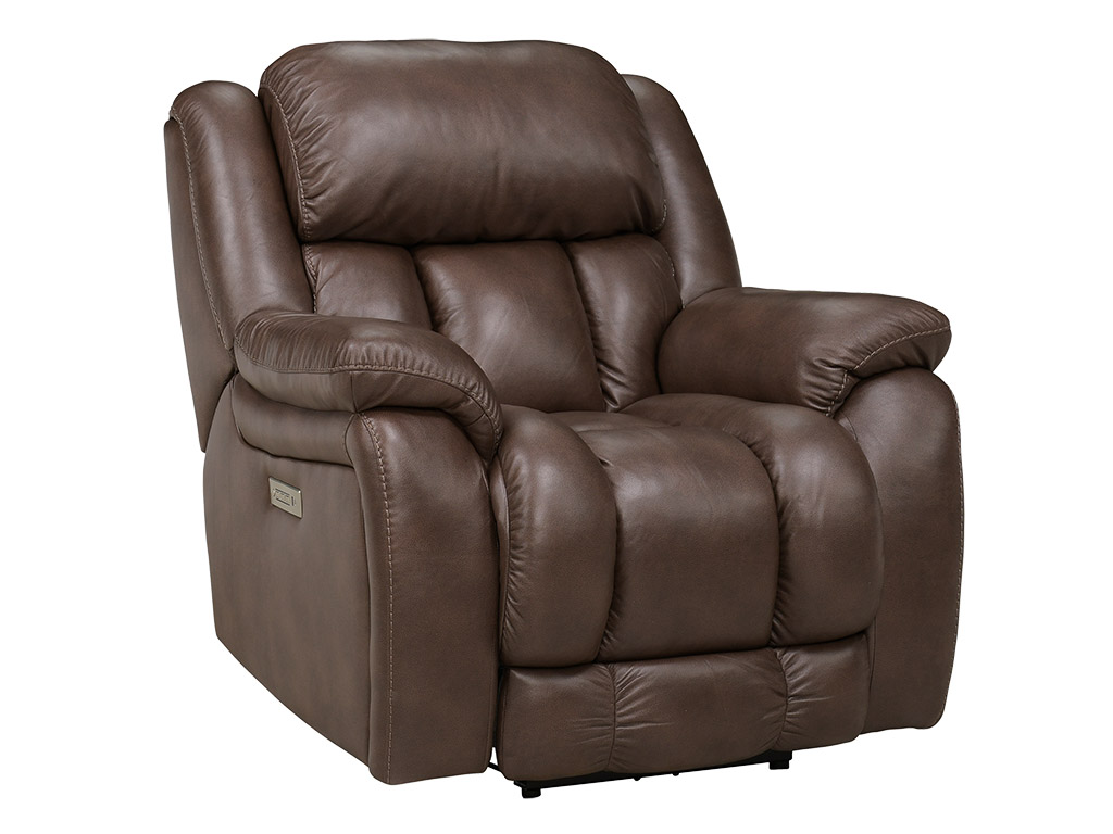 Drifter Mocha Zero Gravity Triple Power Reclining Sofa | Woodstock