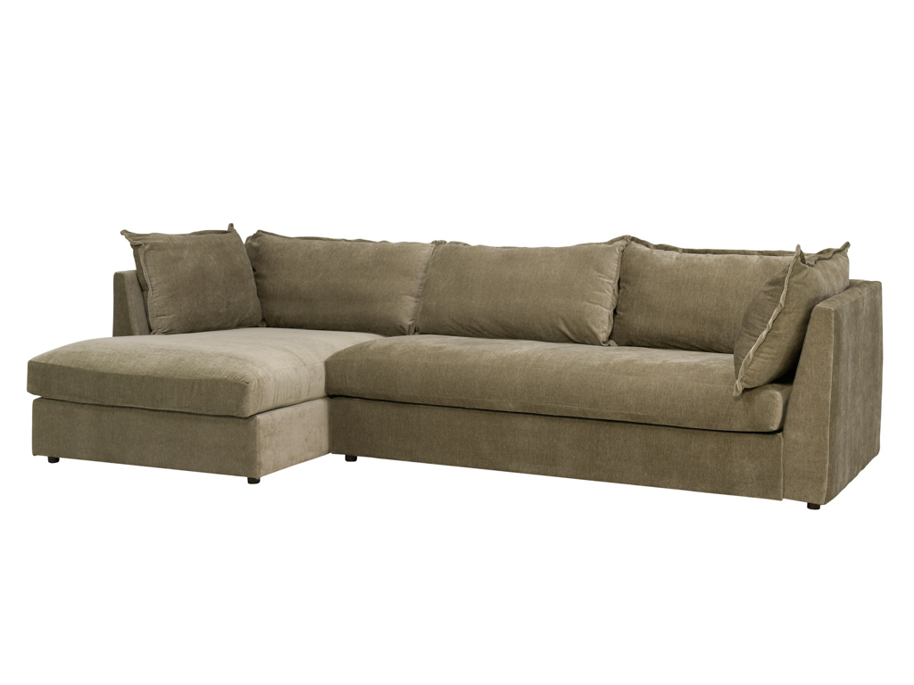 Wilder Kenley Spruce 2 Piece Left Arm Chaise Sectional | Woodstock