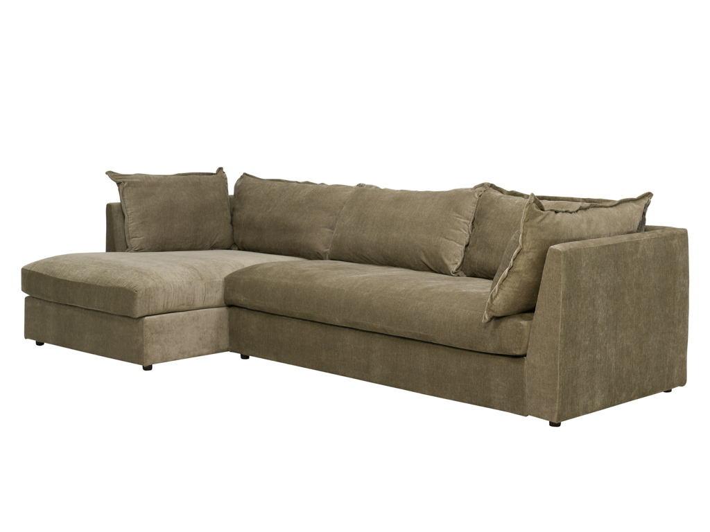 Wilder Kenley Spruce 2 Piece Left Arm Chaise Sectional | Woodstock