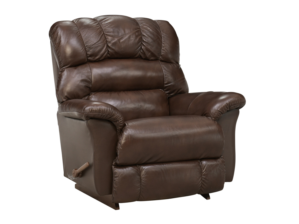 Randell Harvest Leather Manual Rocker Recliner | Woodstock