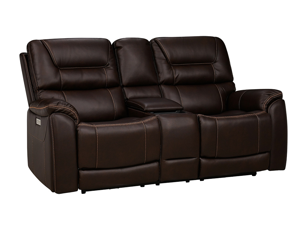 Drake Smoke Zero Gravity Triple Power Recliner W Power Headrest