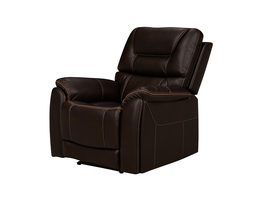 Drake Walnut Triple Power 1r Recliner W Headtest Lumbar