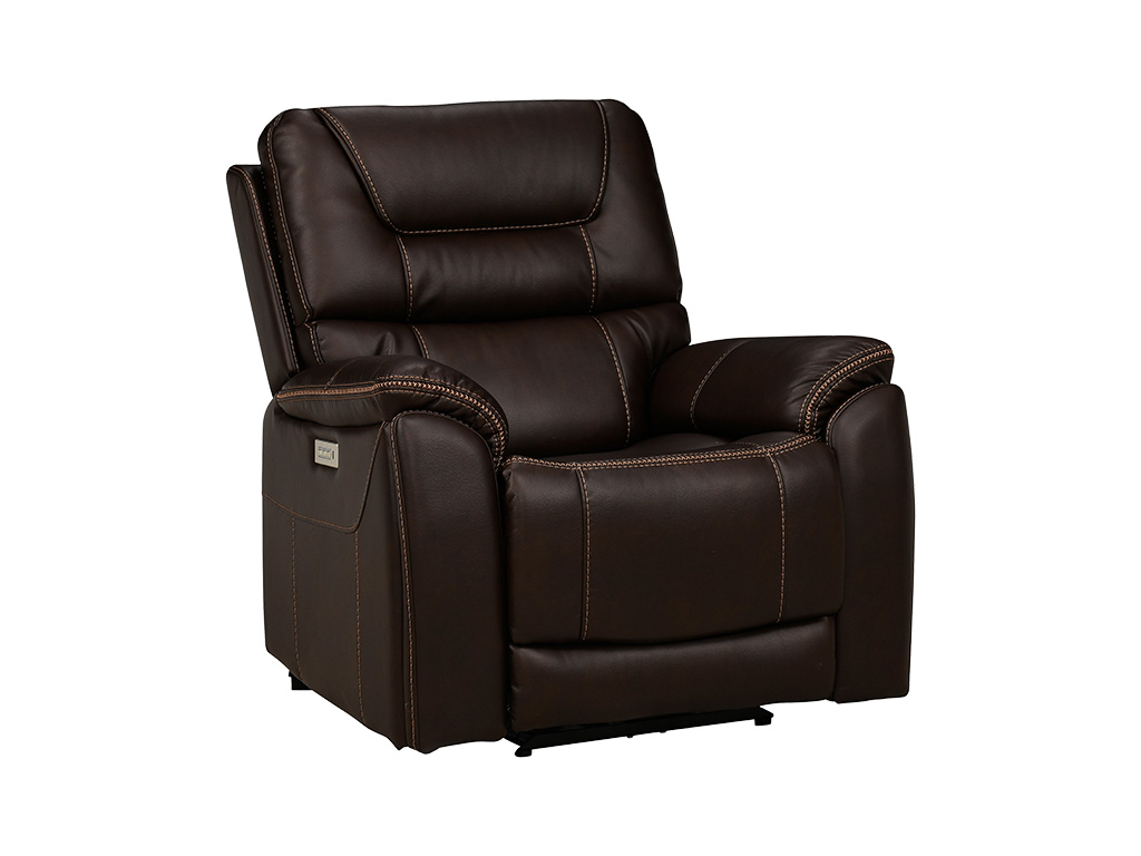 Drake Walnut Triple Power 1r Recliner W Headtest Lumbar
