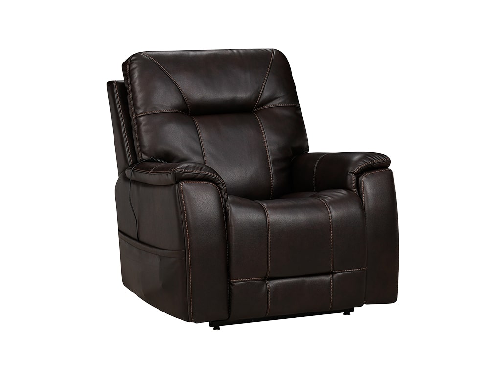 Nick Walnut Dual Motor Lift Chair W Headrest Lumbar Heat