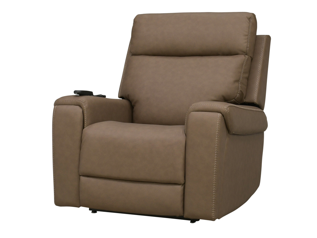 Zadar Fortezza Cappuccino Dual Power Lift Recliner With Heat And