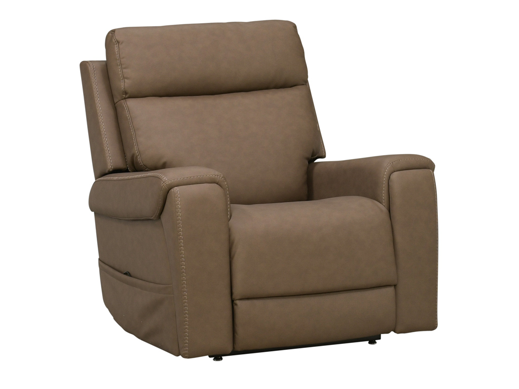 Zadar Fortezza Cappuccino Dual Power Lift Recliner With Heat And