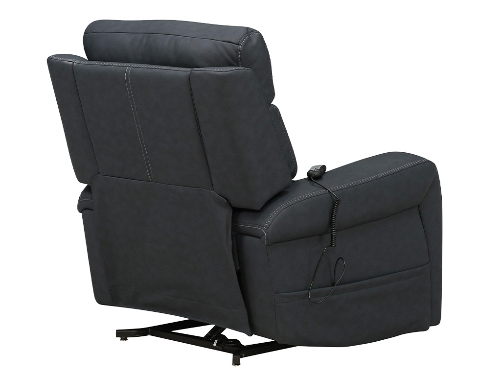 Zadar Fortezza Slate Dual Power Lift Recliner With Heat And Air