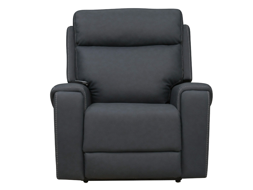 Zadar Fortezza Slate Dual Power Lift Recliner With Heat And Air
