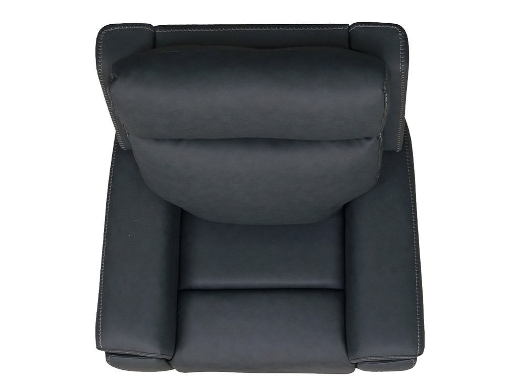 Zadar Fortezza Slate Dual Power Lift Recliner With Heat And Air