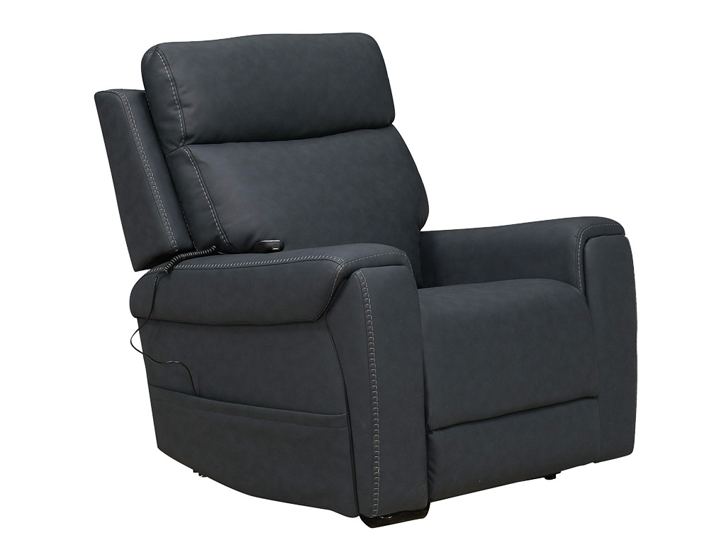 Zadar Fortezza Slate Dual Power Lift Recliner With Heat And Air