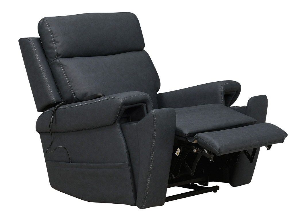 Zadar Fortezza Slate Dual Power Lift Recliner With Heat And Air