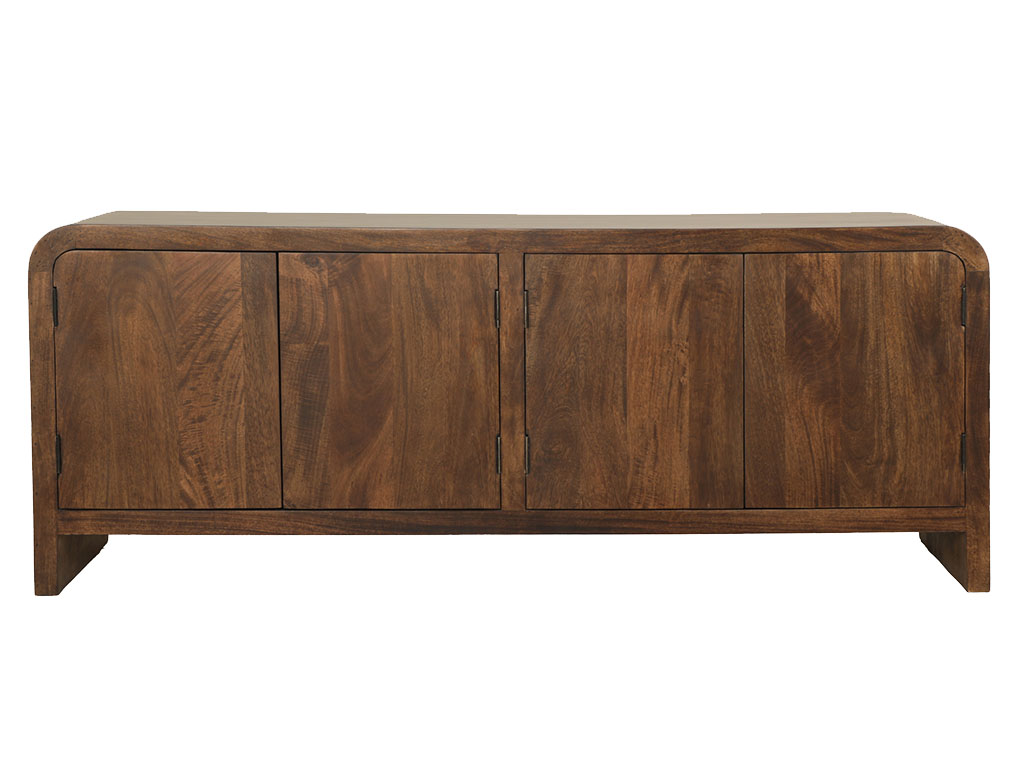 Portico Hazelnut Brown 4 Door Console | Woodstock Furniture