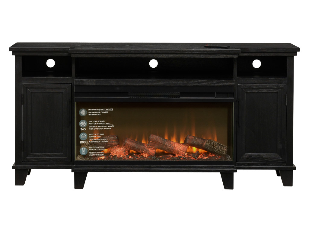 Adrian Entertainment Console With Fireplace Console 3689