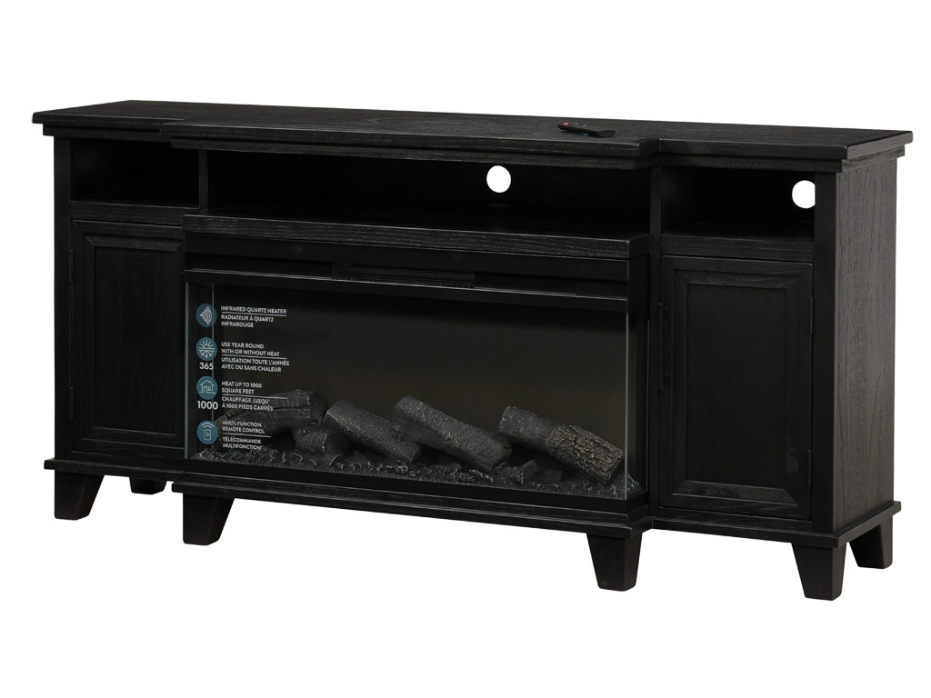 Adrian Entertainment Console With Fireplace Console 3689