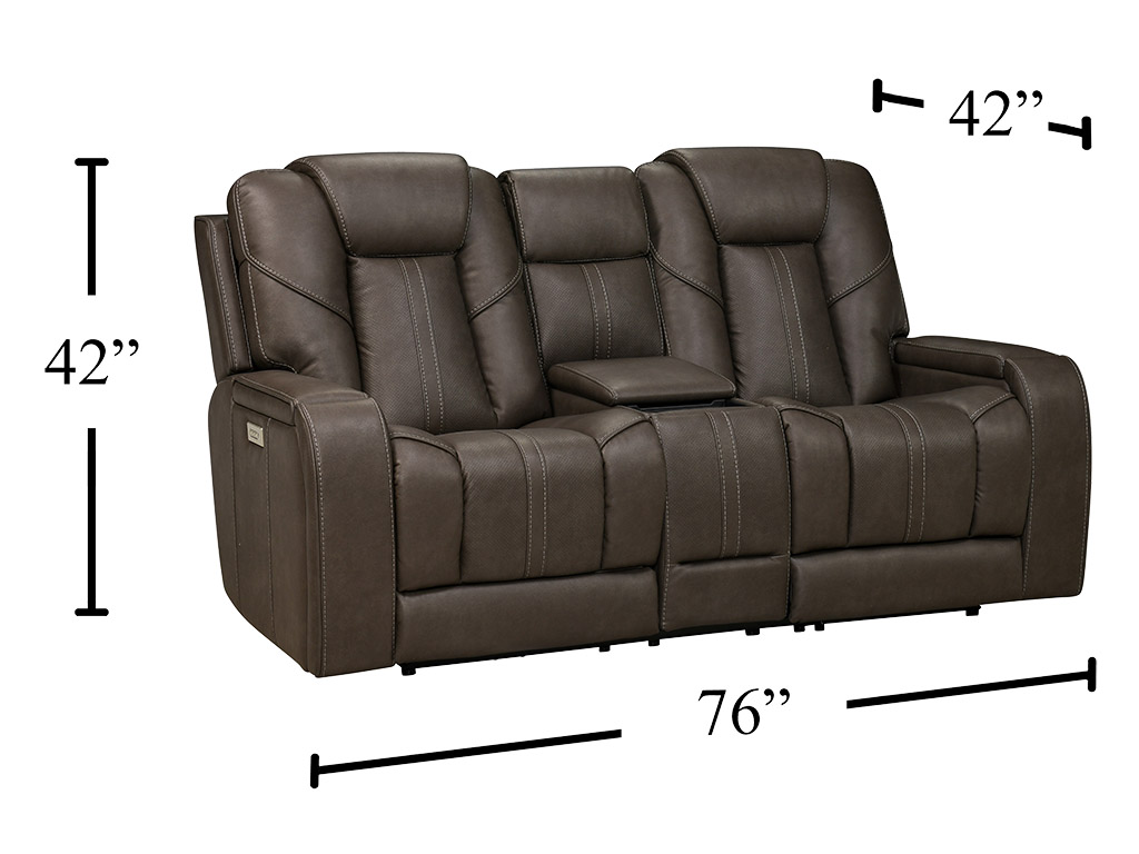 New Alpha Capriccio Smoke Zero Gravity Triple Power Reclining