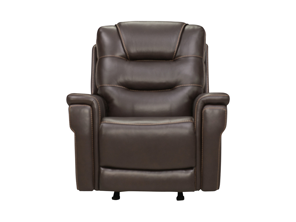 韓国 ソバントレイ Vernazza Sorrento Chocolate Leather Power Rocker Recliner